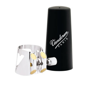 Vandoren | LC04CCBP Optimum Contrabass Clarinet Ligature with Plastic Cap